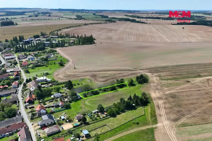 Prodej zahrady, Chlístovice, 1361 m2