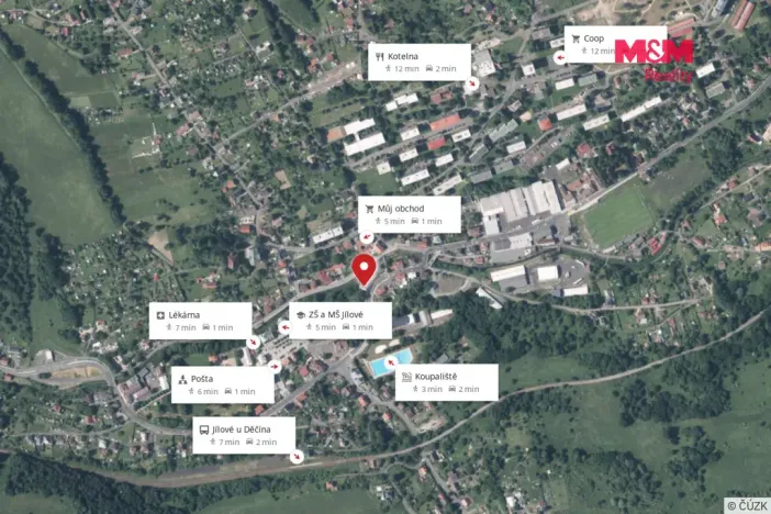 Prodej bytu 2+1, Jílové, Teplická, 60 m2