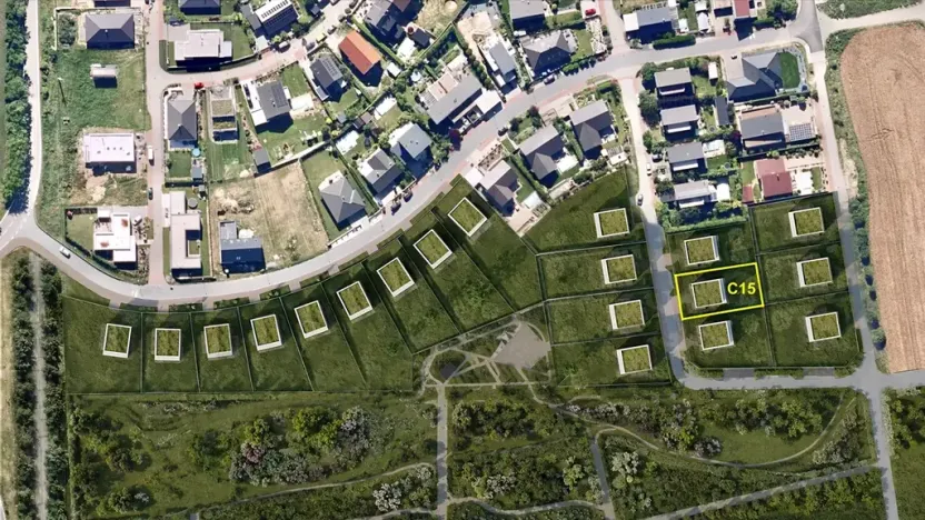 Prodej pozemku pro bydlení, Hrušovany u Brna, Pod Střediskem, 611 m2