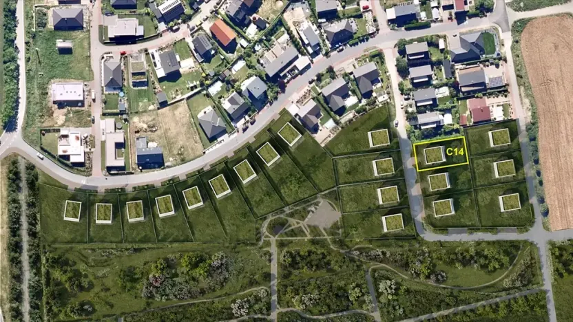 Prodej pozemku pro bydlení, Hrušovany u Brna, Pod Střediskem, 608 m2