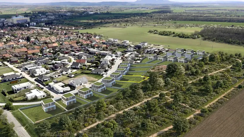 Prodej pozemku pro bydlení, Hrušovany u Brna, Pod Střediskem, 1095 m2