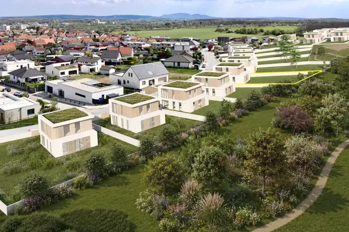 Prodej pozemku pro bydlení, Hrušovany u Brna, Pod Střediskem, 896 m2