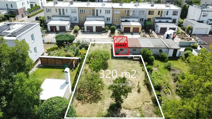 Prodej pozemku pro bydlení, Pardubice, Radiomechaniků, 320 m2