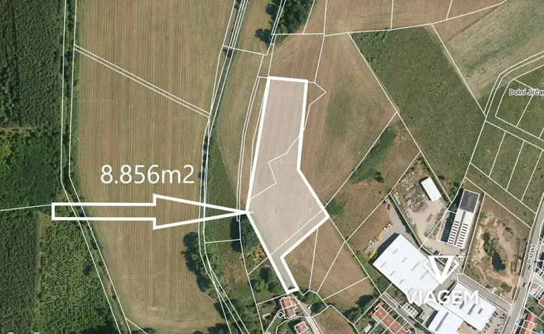 Prodej podílu pole, Psáry, 2214 m2