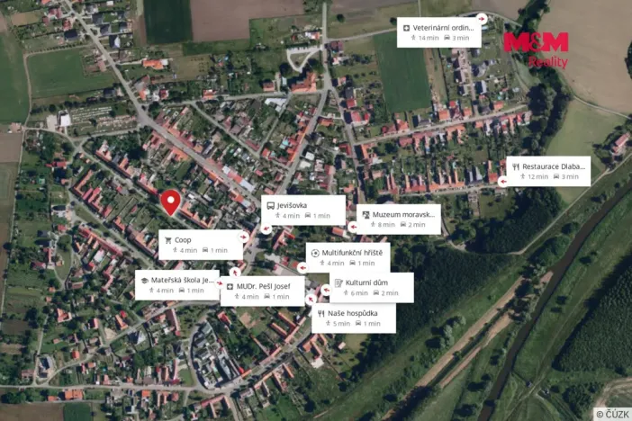 Prodej rodinného domu, Jevišovka, 71 m2