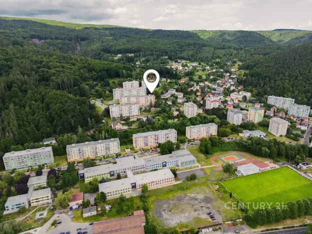 Pronájem bytu 3+1, Děčín, Na Vyhlídce, 64 m2
