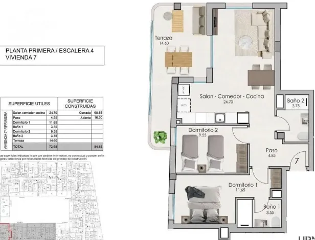Prodej bytu 3+kk, Santa Pola, Alicante, Španělsko, 84 m2