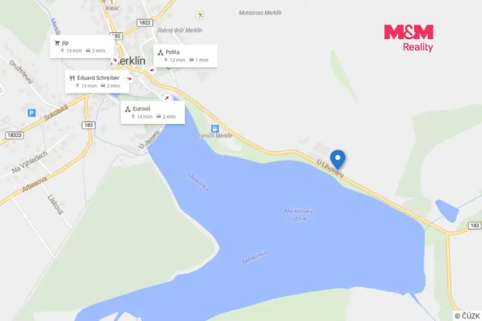 Prodej výrobních prostor, Merklín, U Lihovaru, 762 m2