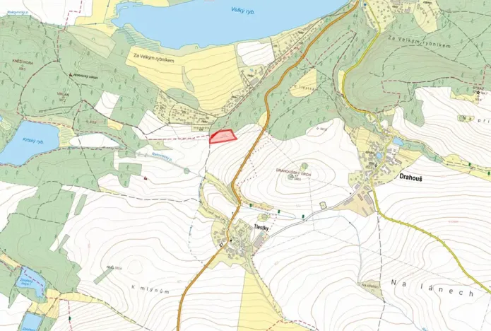 Prodej pole, Drahouš, 8557 m2