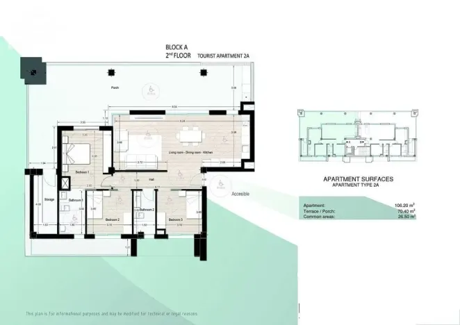 Prodej bytu 4+kk, Los Alcazares, Murcia, Španělsko, 106 m2