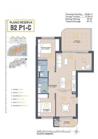 Prodej bytu 4+kk, Los Alcazares, Murcia, Španělsko, 101 m2
