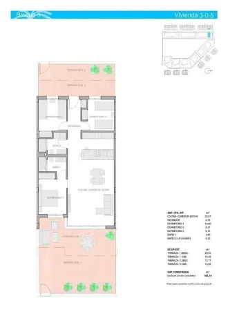 Prodej bytu 4+kk, Guardamar del Segura, Alicante, Španělsko, 106 m2