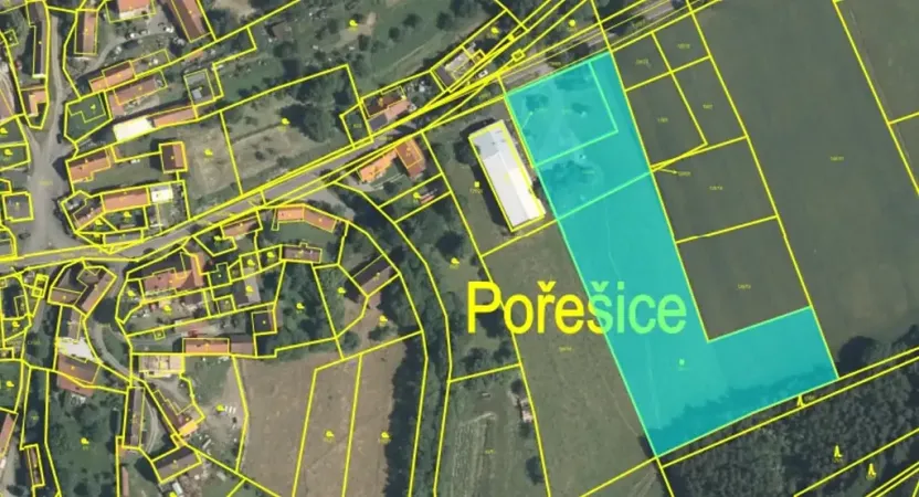 Prodej komerčního pozemku, Vysoký Chlumec, 9213 m2