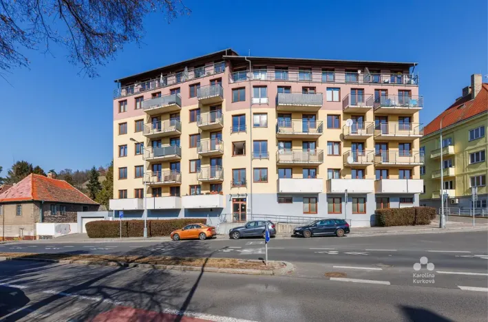 Pronájem bytu 1+kk, Praha - Podolí, Dvorecká, 55 m2