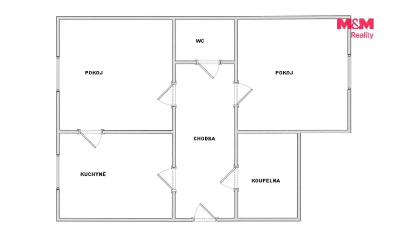 Prodej bytu 2+1, Krupka, Poštovní, 115 m2