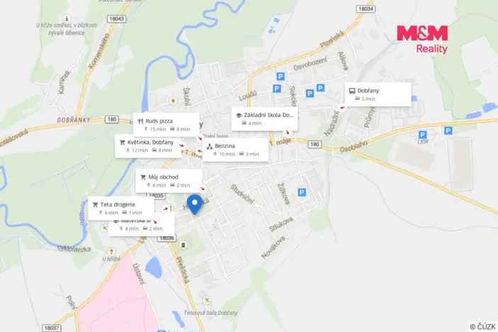 Pronájem bytu 2+1, Dobřany, Jungmannova, 54 m2