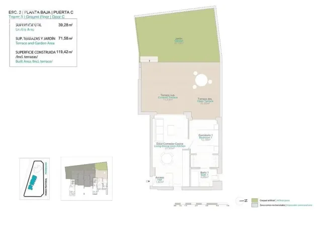 Prodej bytu 2+kk, Villajoyosa, Alicante, Španělsko, 48 m2
