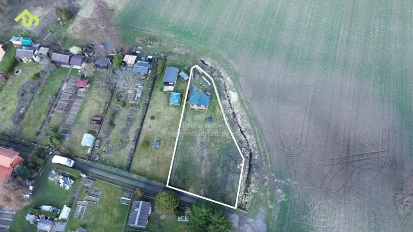 Prodej zahrady, Kamenný Újezd, 573 m2