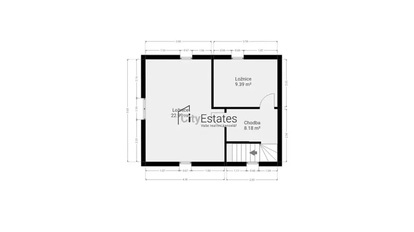 Prodej rodinného domu, Horní Bečva, 86 m2
