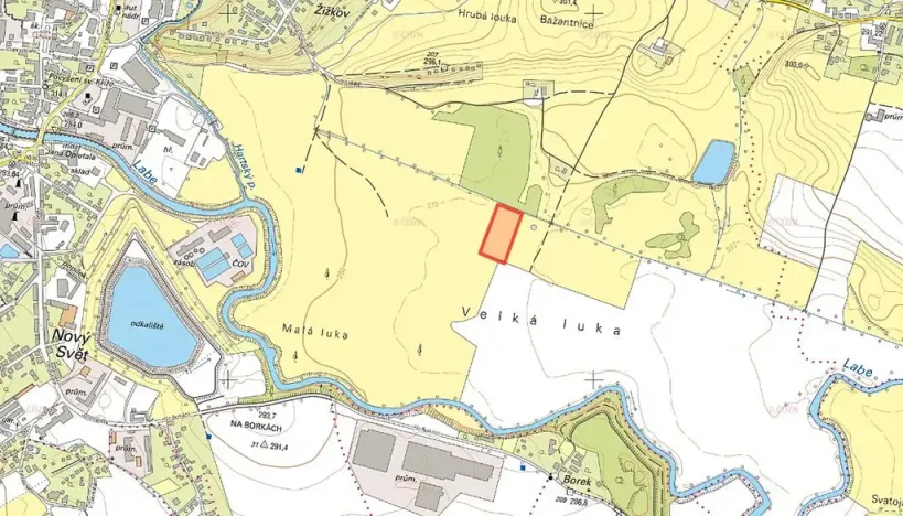 Prodej louky, Dvůr Králové nad Labem, 10323 m2