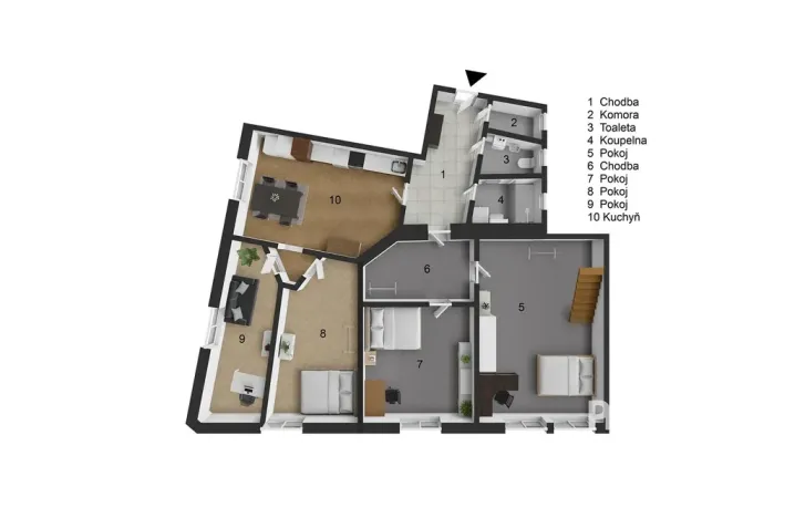 Prodej bytu 4+1, Praha - Vinohrady, Slezská, 101 m2
