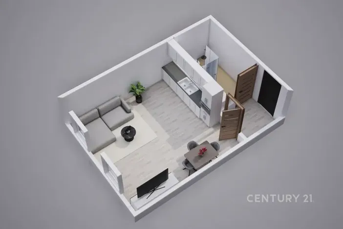 Prodej bytu 1+kk, Ústí nad Labem, Obvodová, 32 m2