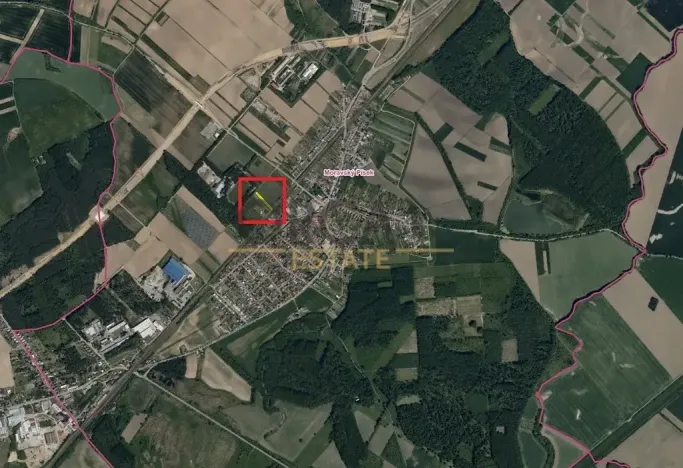Prodej pole, Moravský Písek, 1243 m2