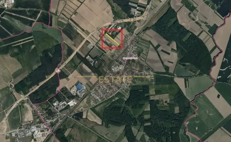 Prodej podílu komerčního pozemku, Moravský Písek, 1525 m2