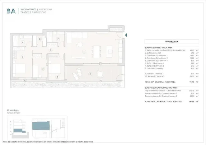 Prodej bytu 4+kk, Benijofar, Alicante, Španělsko, 115 m2