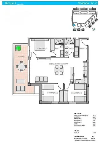 Prodej bytu 4+kk, Guardamar del Segura, Alicante, Španělsko, 101 m2