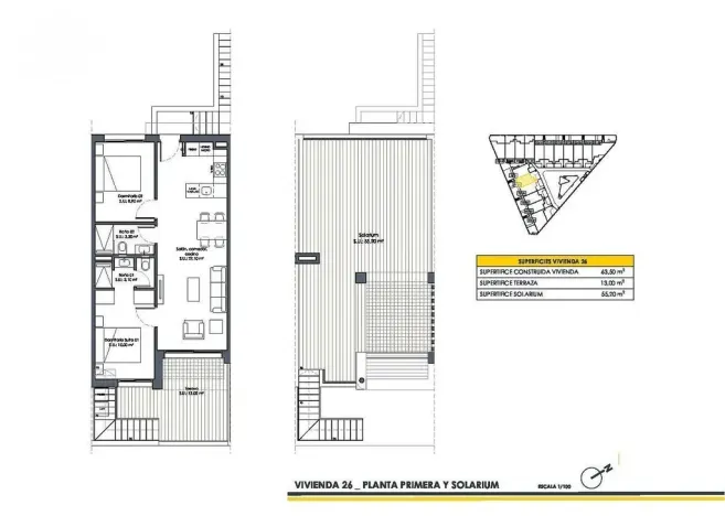 Prodej rodinného domu, San Fulgencio, Alicante, Španělsko, 63 m2