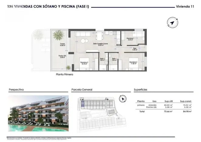 Prodej bytu 4+kk, San Javier, Murcia, Španělsko, 78 m2