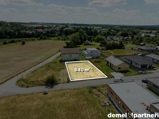 Prodej pozemku pro bydlení, Střítež, 640 m2
