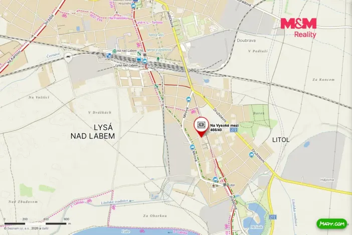 Pronájem bytu 2+kk, Lysá nad Labem - Litol, Na Vysoké mezi, 42 m2
