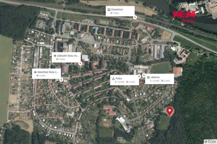 Prodej garáže, Chvaletice, 19 m2