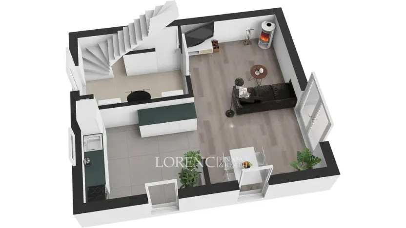 Prodej rodinného domu, Polerady, 83 m2