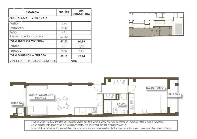 Prodej bytu 2+kk, Torrevieja, Alicante, Španělsko, 60 m2