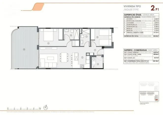 Prodej bytu 3+kk, Torrevieja, Alicante, Španělsko, 65 m2