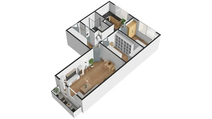 Prodej bytu 3+1, Semily, Bavlnářská, 52 m2