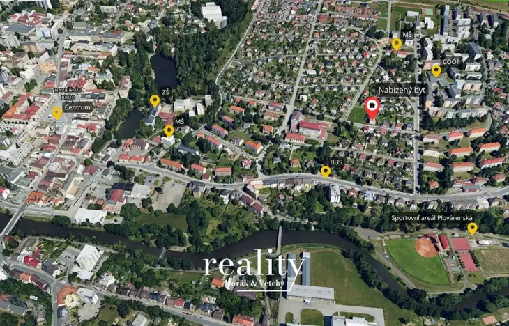 Prodej bytu 2+1, Havlíčkův Brod, Trocnovská, 60 m2