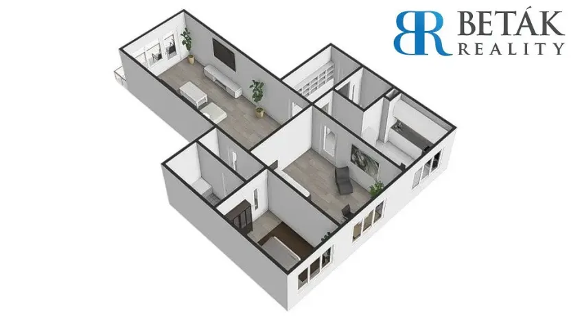 Prodej bytu 3+1, Přerov - Přerov I-Město, tř. 17. listopadu, 78 m2