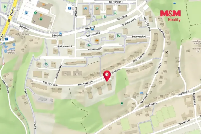 Pronájem garáže, Zlín, Nad Vývozem, 14 m2