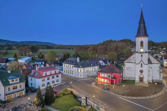 Prodej ubytování, Osečná, Svatovítské náměstí, 1005 m2