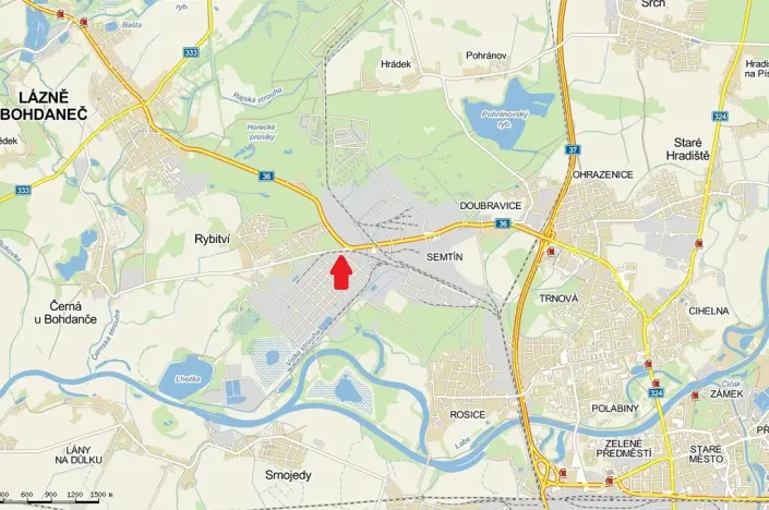 Pronájem kanceláře, Pardubice, 18 m2