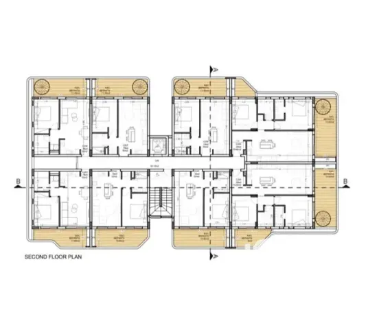 Prodej bytu 1+1, Kapparis, Kypr, 50 m2
