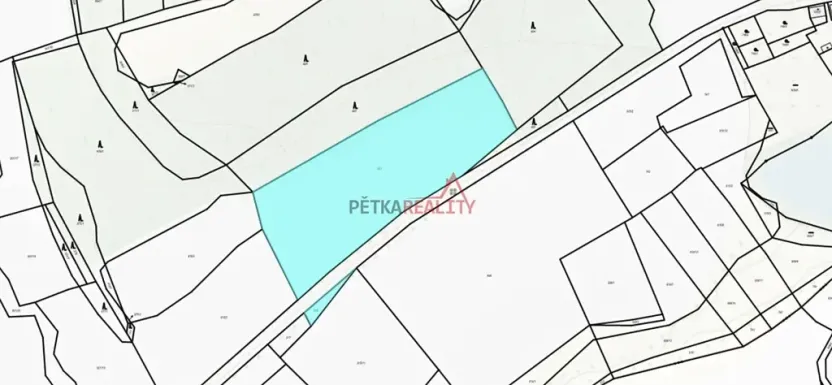 Prodej louky, Neveklov, 12084 m2