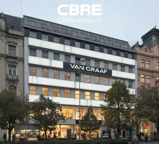 Pronájem kanceláře, Praha - Nové Město, Václavské náměstí, 320 m2