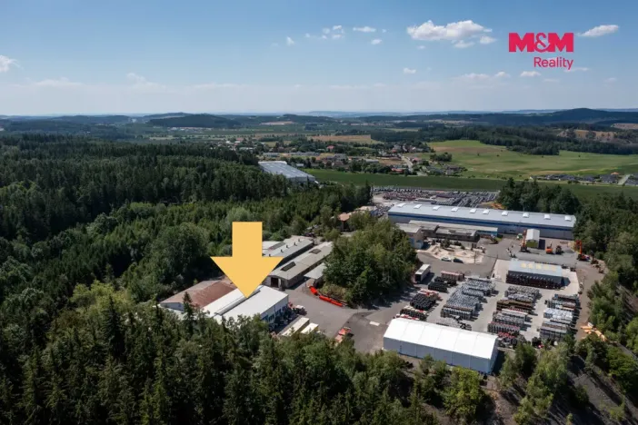 Pronájem výrobních prostor, Dubno, 594 m2