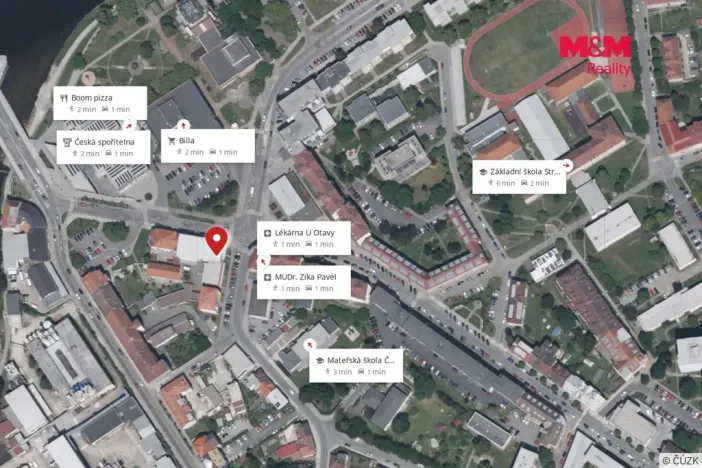 Pronájem bytu 1+1, Strakonice - Strakonice II, Holečkova, 37 m2