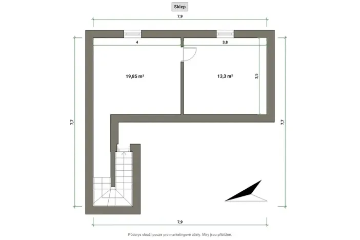 Prodej rodinného domu, Ludkovice, 183 m2